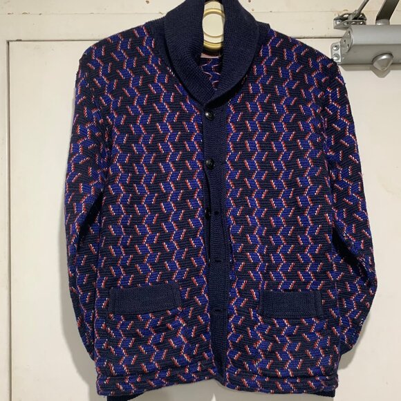 VINTAGE JAYDEE SUPERIOR VALUE BY KNITTERS LTD. SHAWL SWEATER CARDIGANS SIZE S - Picture 8 of 12